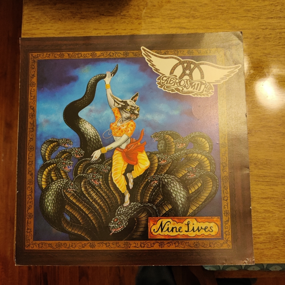 Aerosmith Promotional Display Nine Lives